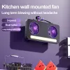 A new type of small fan with dual-head air outlet and light is selling well Item Picture